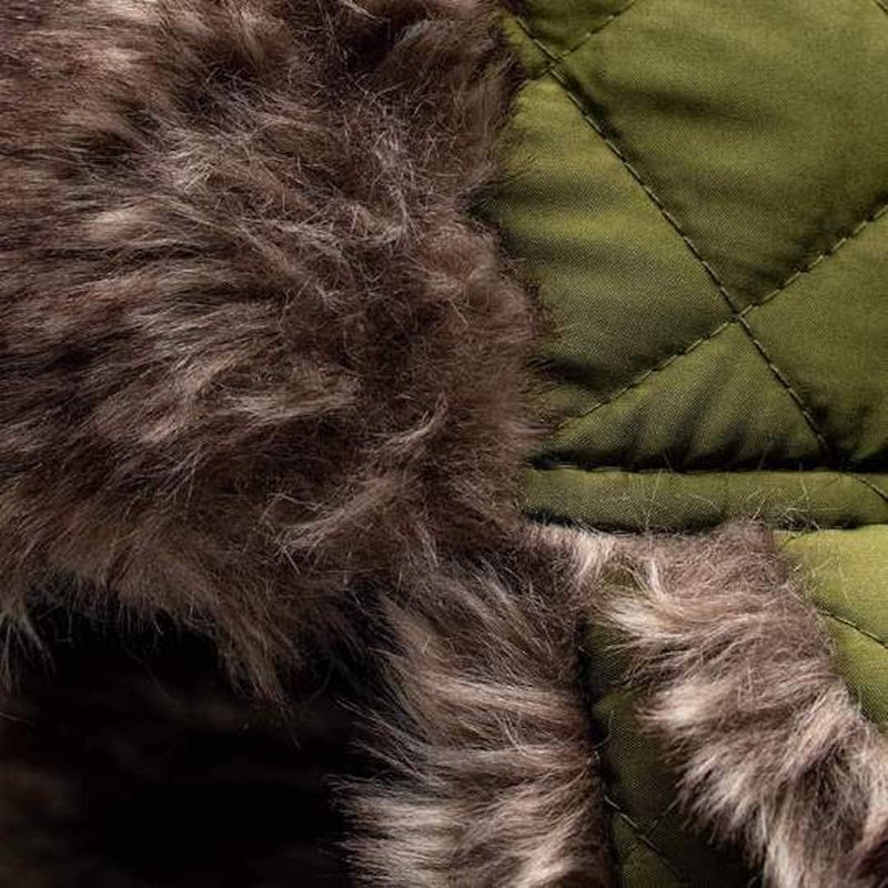 SA Company Trapper Hat Winter Hats for Men & Women | Ushanka Russian Hat | Faux Fur Hat with Ear Flap (Snow Camo) - Image 2